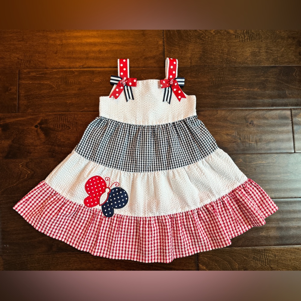 RARE EDITIONS | Toddler Girls Sleeveless
Colorblock Seersucker Dress - 3T
